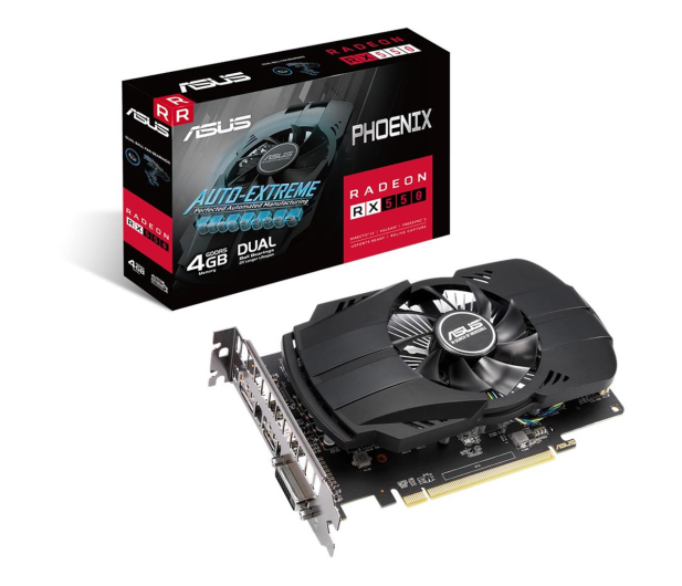 ASUS Radeon RX 550 Phoenix EVO 4GB GDDR5